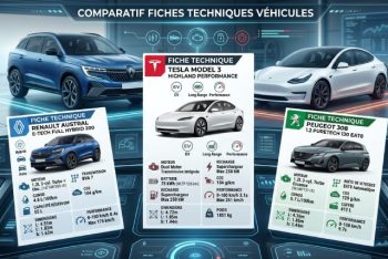 fiches techniques véhicules