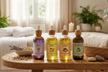 huiles de massage