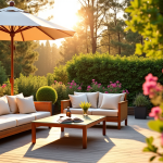 Aménager sa terrasse selon le soleil : le guide complet pour bien choisir vos meubles de jardin