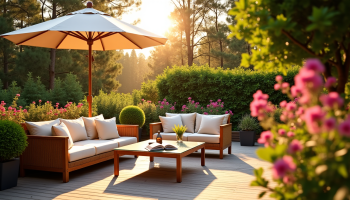 Aménager sa terrasse selon le soleil : le guide complet pour bien choisir vos meubles de jardin